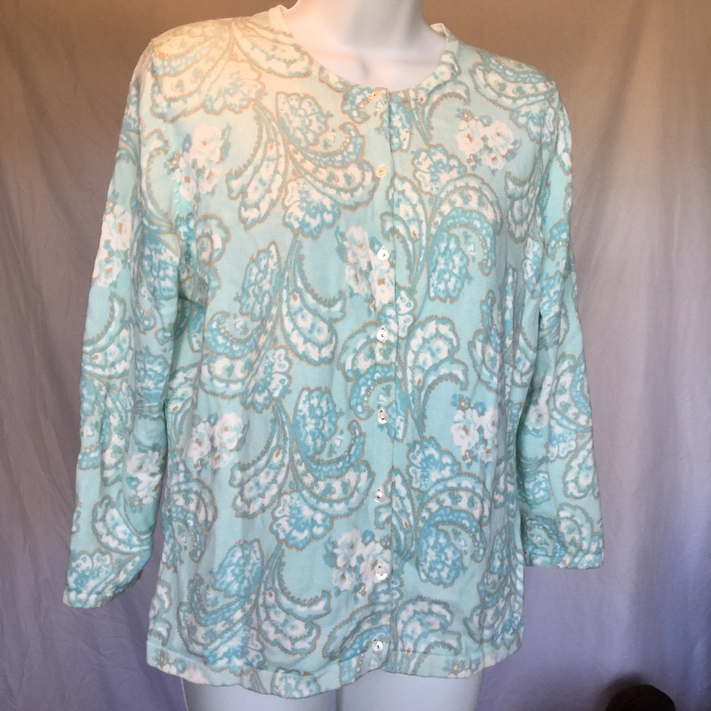 Long Sleeve button up Cardigan. M